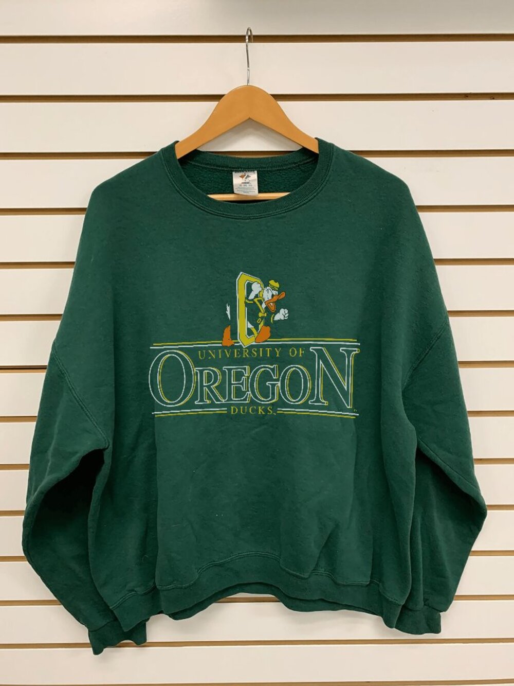 Vintage 90s University of Oregon Duck Sweatshirt, Oregon Ducks Men Women Shirt